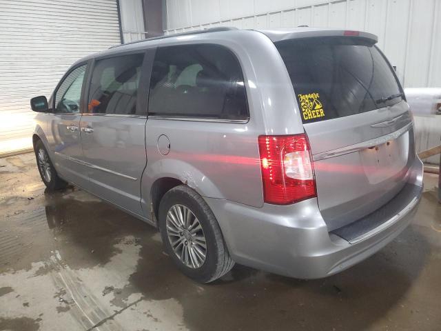 2C4RC1CG4DR796695 - 2013 CHRYSLER TOWN & COU TOURING L SILVER photo 2