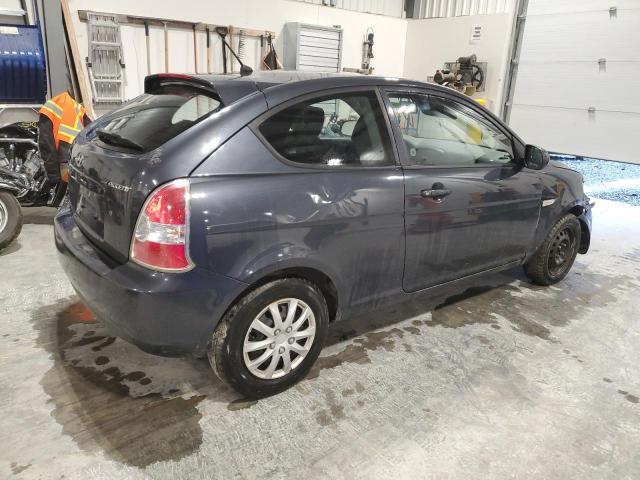 KMHCN3BC4BU205304 - 2011 HYUNDAI ACCENT SE BLUE photo 3