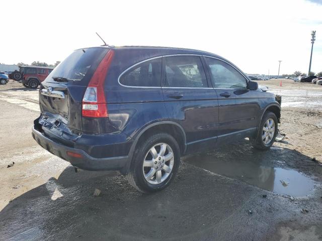 JHLRE38718C043786 - 2008 HONDA CR-V EXL BLUE photo 3