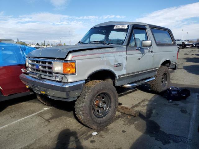 1FMEU15H4KLA39492 - 1989 FORD BRONCO U100 GRAY photo 1