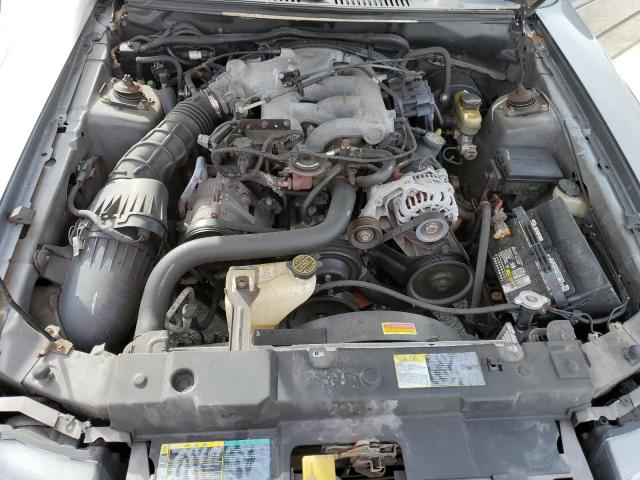 1FAFP40483F423464 - 2003 FORD MUSTANG GRAY photo 11