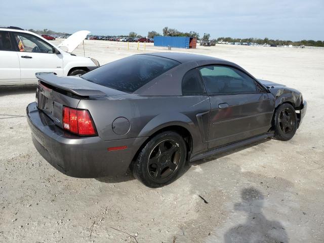 1FAFP40483F423464 - 2003 FORD MUSTANG GRAY photo 3