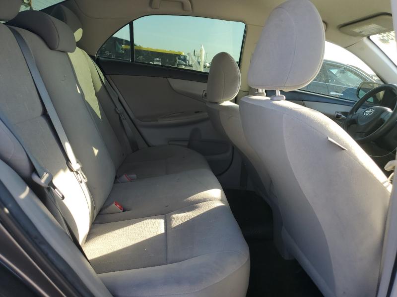 5YFBU4EEXDP087927 - 2013 TOYOTA COROLLA BASE Մոխրագույն լուսանկար 10