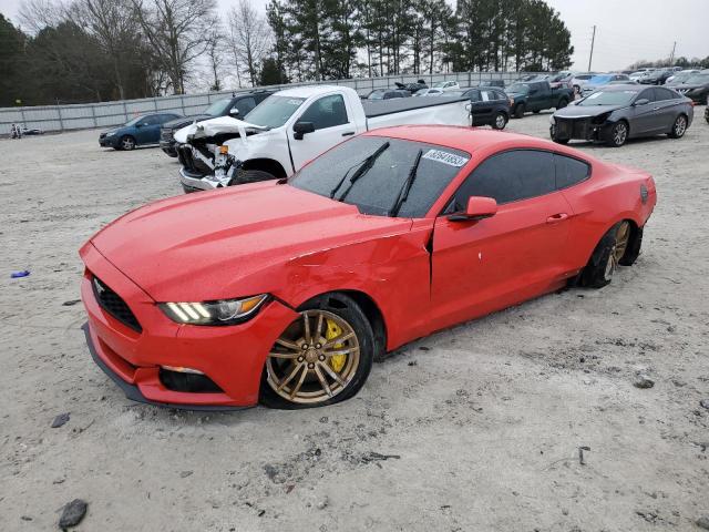 1FA6P8TH2G5305993 - 2016 FORD MUSTANG RED photo 1