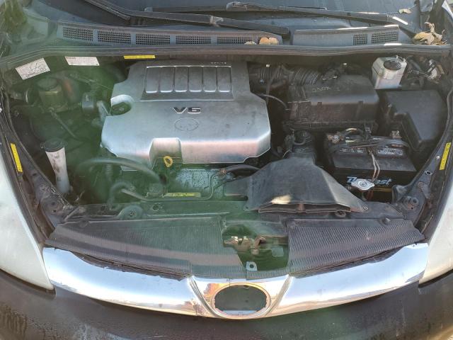 5TDZK22C88S197352 - 2008 TOYOTA SIENNA XLE 黑色 照片 12