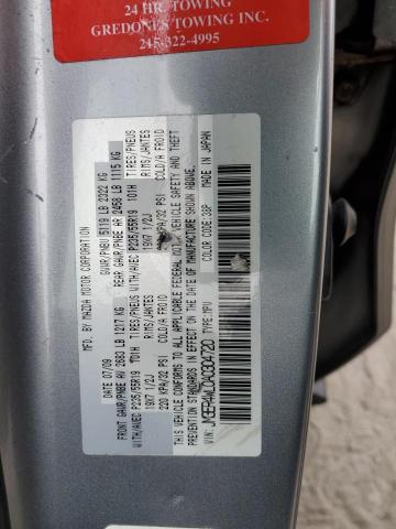 JM3ER4WL0A0304720 - 2010 MAZDA CX-7 SILVER photo 12