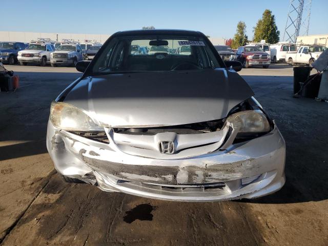 2HGES16545H522823 - 2005 HONDA CIVIC LX ვერცხლისფერი ფოტო 5