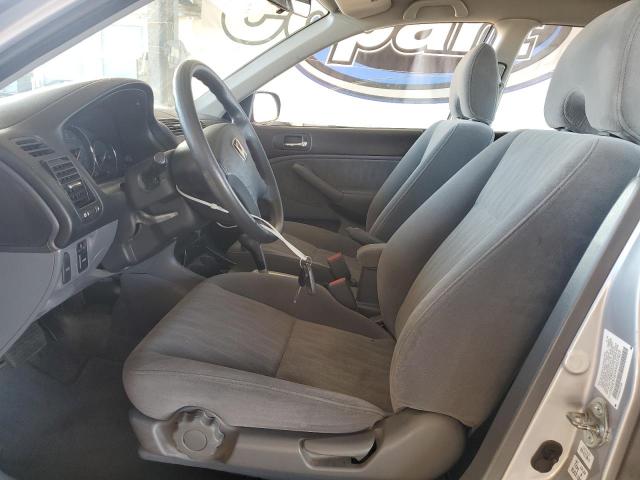 2HGES16545H522823 - 2005 HONDA CIVIC LX ვერცხლისფერი ფოტო 7