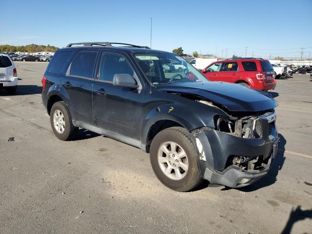 4F2CY0C70AKM02556 - 2010 MAZDA TRIBUTE I BLACK photo 4