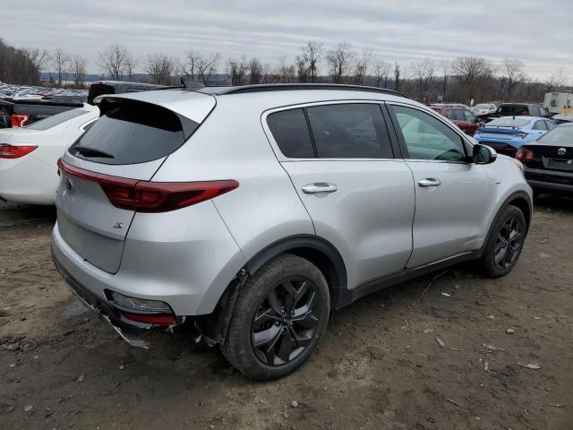 KNDP6CAC4L7682528 - 2020 KIA SPORTAGE S SILVER photo 3