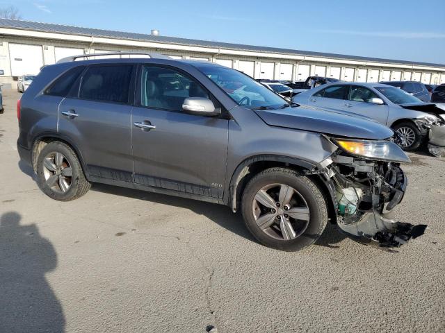 5XYKUDA25CG187741 - 2012 KIA SORENTO EX GRAY photo 4