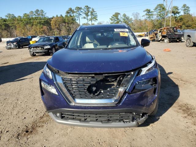 JN8AT3CA7MW025826 - 2021 NISSAN ROGUE SL BLUE photo 5