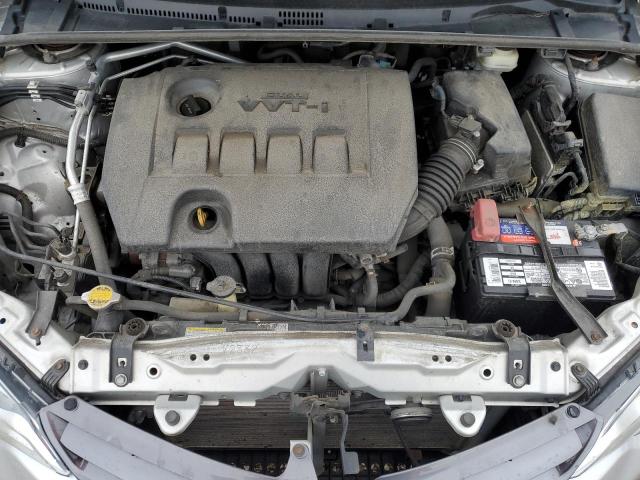 2T1BURHE8GC541685 - 2016 TOYOTA COROLLA L SILVER photo 11