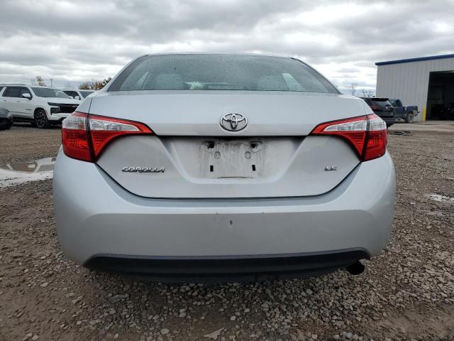 2T1BURHE8GC541685 - 2016 TOYOTA COROLLA L SILVER photo 6