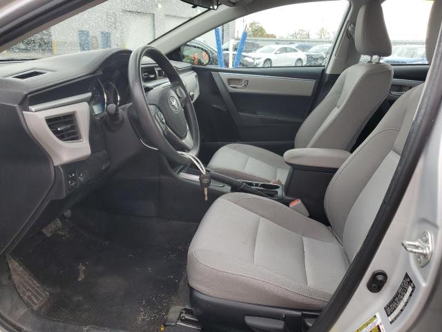 2T1BURHE8GC541685 - 2016 TOYOTA COROLLA L SILVER photo 7