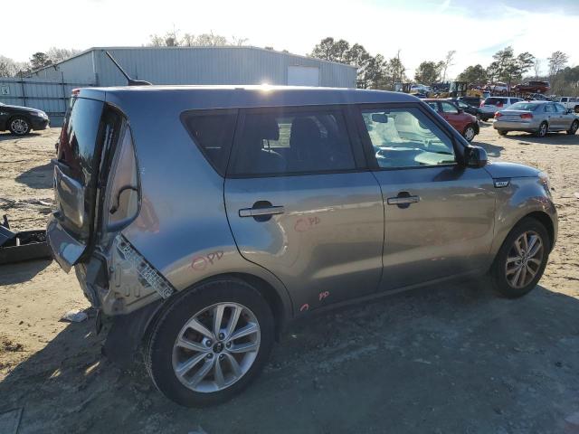 KNDJP3A58K7689601 - 2019 KIA SOUL + GRAY photo 3