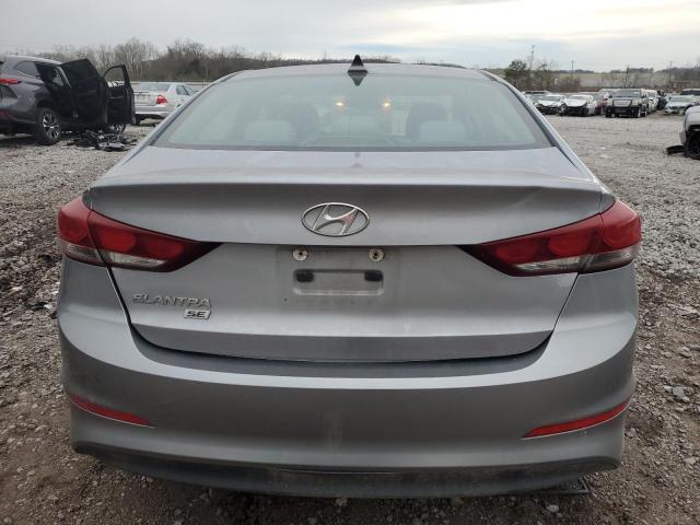 5NPD74LF6HH078141 - 2017 HYUNDAI ELANTRA SE SILVER photo 6