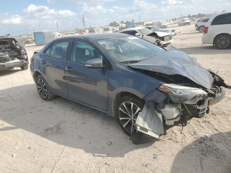 5YFBURHE7HP715991 - 2017 TOYOTA COROLLA L GRAY photo 4