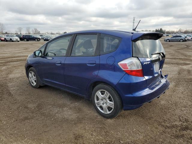 LUCGE8H52E3004678 - 2014 HONDA FIT LX BLUE photo 2