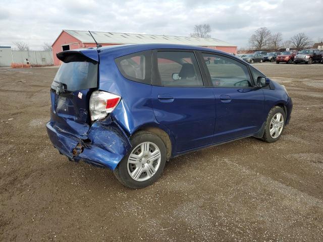 LUCGE8H52E3004678 - 2014 HONDA FIT LX BLUE photo 3