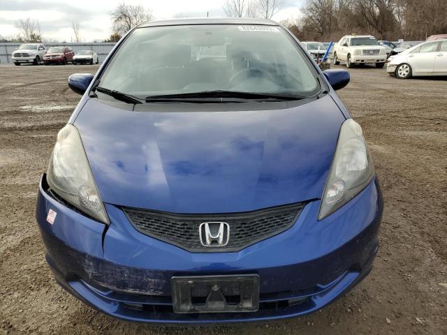 LUCGE8H52E3004678 - 2014 HONDA FIT LX BLUE photo 5