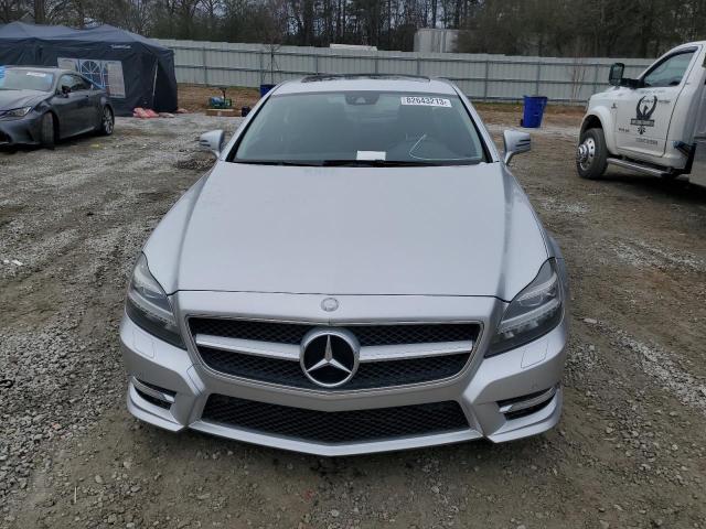 WDDLJ7DB7CA056696 - 2012 MERCEDES-BENZ CLS 550 SILVER photo 5