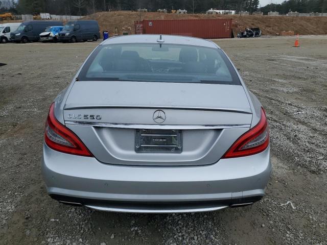 WDDLJ7DB7CA056696 - 2012 MERCEDES-BENZ CLS 550 SILVER photo 6