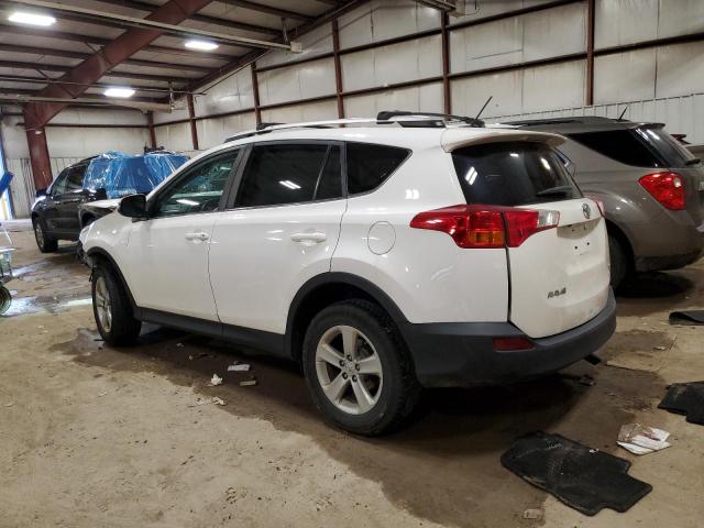 2T3RFREV4DW066809 - 2013 TOYOTA RAV4 XLE WHITE photo 2