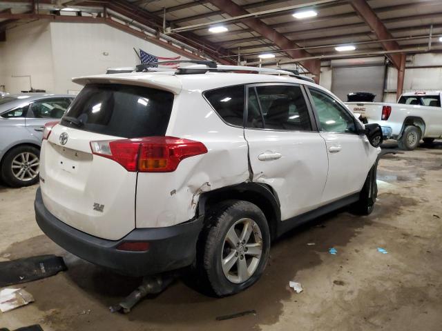 2T3RFREV4DW066809 - 2013 TOYOTA RAV4 XLE WHITE photo 3