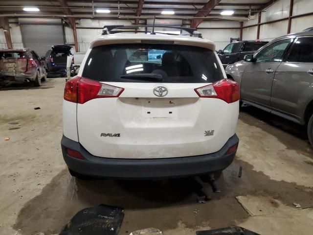 2T3RFREV4DW066809 - 2013 TOYOTA RAV4 XLE WHITE photo 6