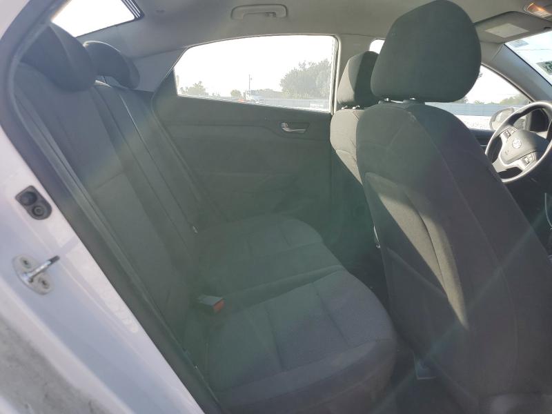 3KPC24A60ME134800 - 2021 HYUNDAI ACCENT SE WHITE photo 10