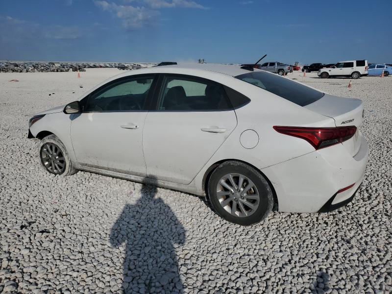 3KPC24A60ME134800 - 2021 HYUNDAI ACCENT SE WHITE photo 2