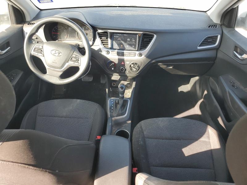 3KPC24A60ME134800 - 2021 HYUNDAI ACCENT SE WHITE photo 8