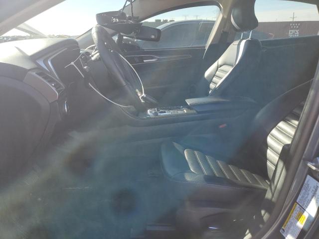 3FA6P0CD0KR264719 - 2019 FORD FUSION SEL BLUE photo 7