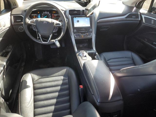 3FA6P0CD0KR264719 - 2019 FORD FUSION SEL BLUE photo 8