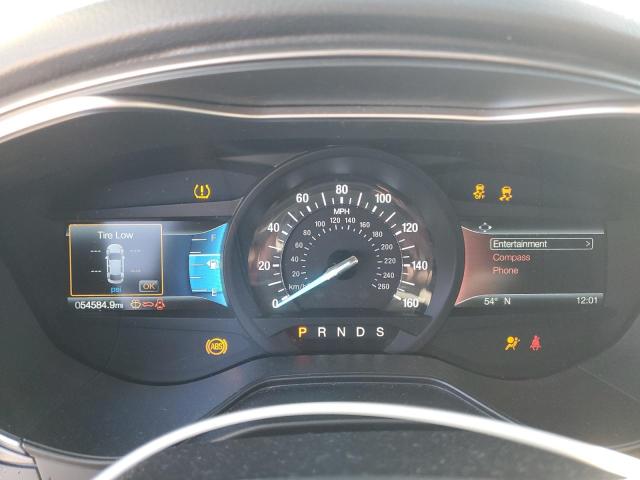 3FA6P0CD0KR264719 - 2019 FORD FUSION SEL BLUE photo 9