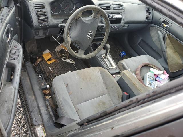 1HGES16505L013458 - 2005 HONDA CIVIC LX SILVER photo 8