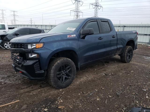 1GCRYCEF9KZ312976 - 2019 CHEVROLET SILVERADO K1500 TRAIL BOSS CUSTOM BLUE photo 1