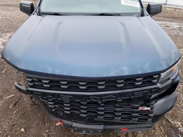 1GCRYCEF9KZ312976 - 2019 CHEVROLET SILVERADO K1500 TRAIL BOSS CUSTOM BLUE photo 11