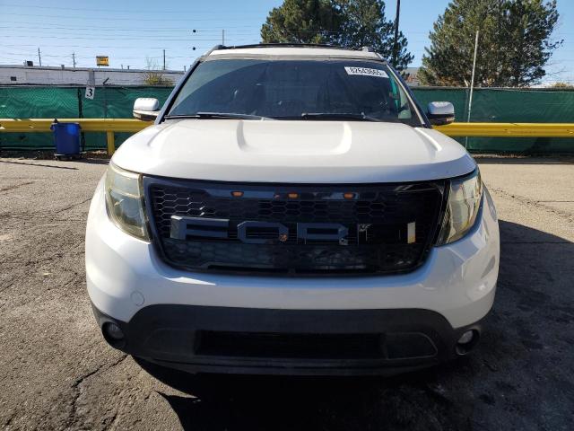 1FMHK8F83BGA14747 - 2011 FORD EXPLORER LIMITED Weiß Foto 5