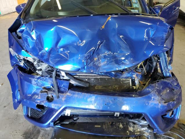 JHMGK5H52HS018231 - 2017 HONDA FIT LX BLUE photo 11