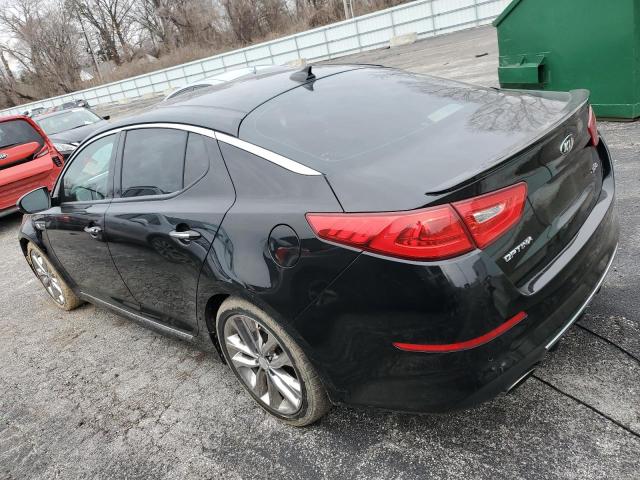 5XXGR4A60FG502612 - 2015 KIA OPTIMA SX BLACK photo 2