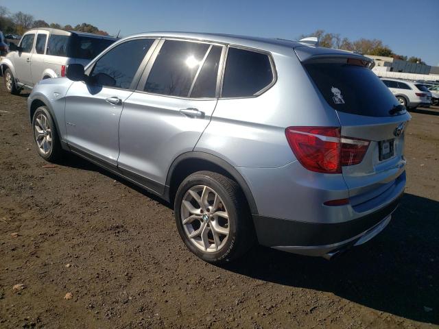 5UXWX7C52CL736350 - 2012 BMW X3 XDRIVE35I SILVER photo 2