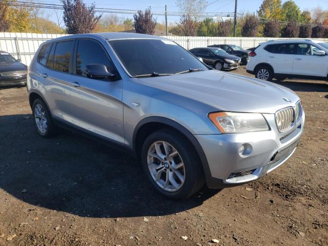 5UXWX7C52CL736350 - 2012 BMW X3 XDRIVE35I SILVER photo 4