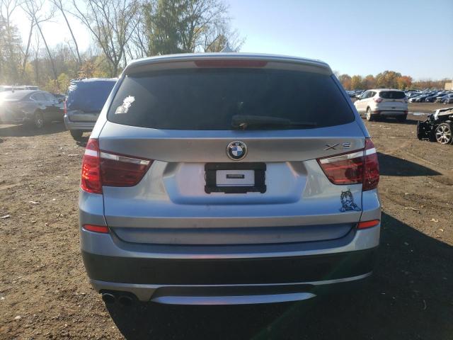 5UXWX7C52CL736350 - 2012 BMW X3 XDRIVE35I SILVER photo 6