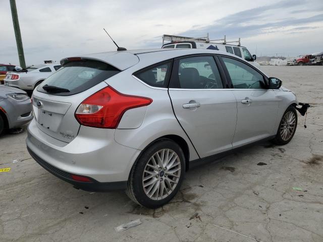 1FADP3N25EL280213 - 2014 FORD FOCUS TITANIUM SILVER photo 3