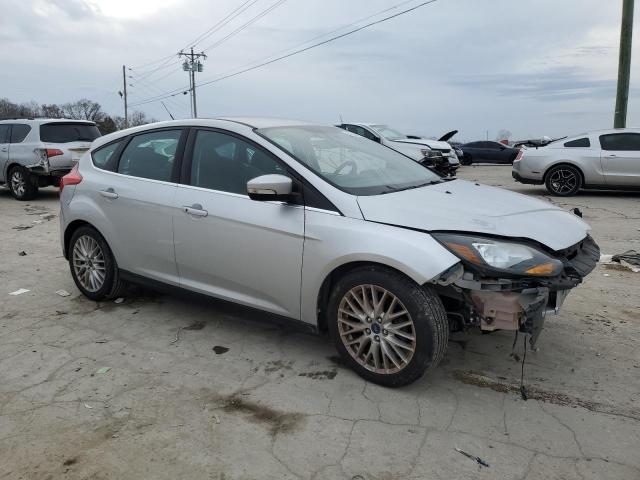 1FADP3N25EL280213 - 2014 FORD FOCUS TITANIUM SILVER photo 4