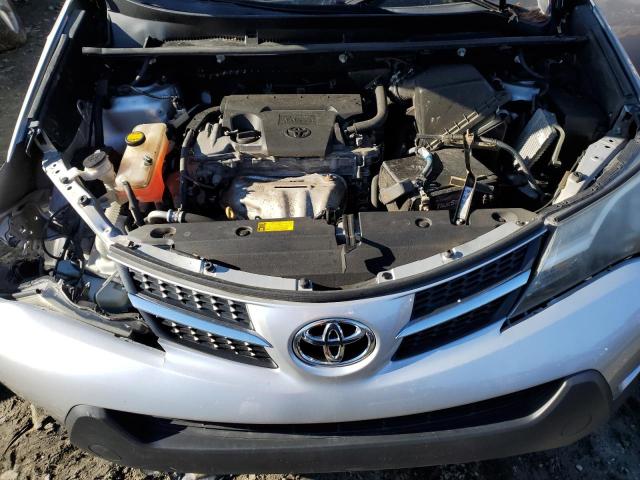 2T3BFREV7DW111744 - 2013 TOYOTA RAV4 LE SILVER photo 11