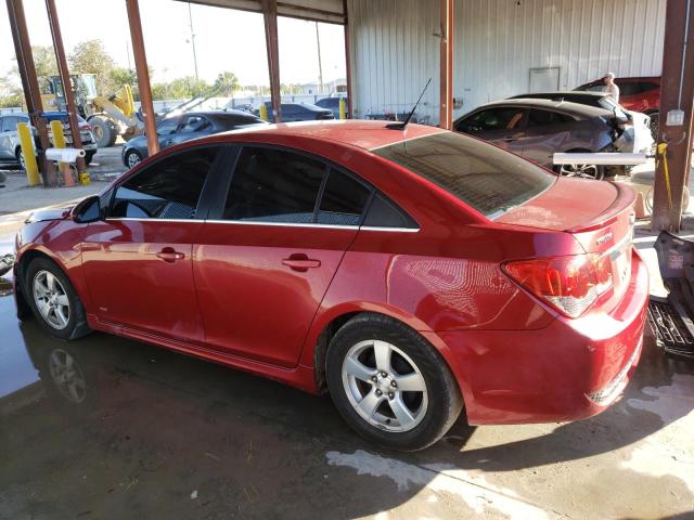 1G1PC5SB4D7318582 - 2013 CHEVROLET CRUZE LT RED photo 2