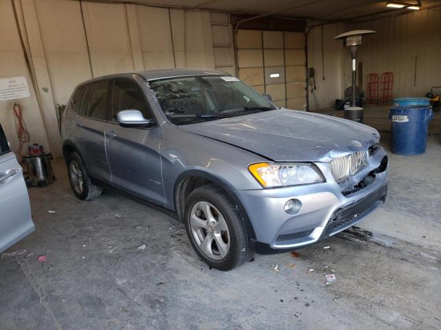 5UXWX5C51CL722430 - 2012 BMW X3 XDRIVE28I BLUE photo 4